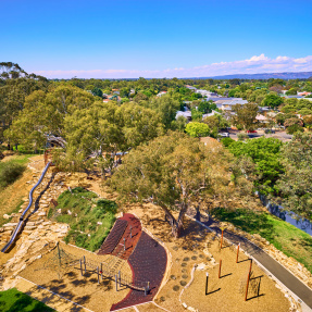 Dunstan Adventure Playground Aerial