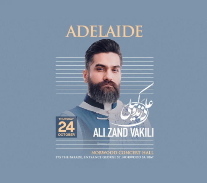 Image for Ali Zand Vakili Live in Adelaide