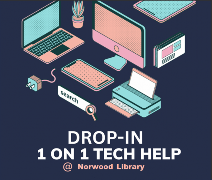 Image for Drop-in 1 on 1 Tech Help: Norwood