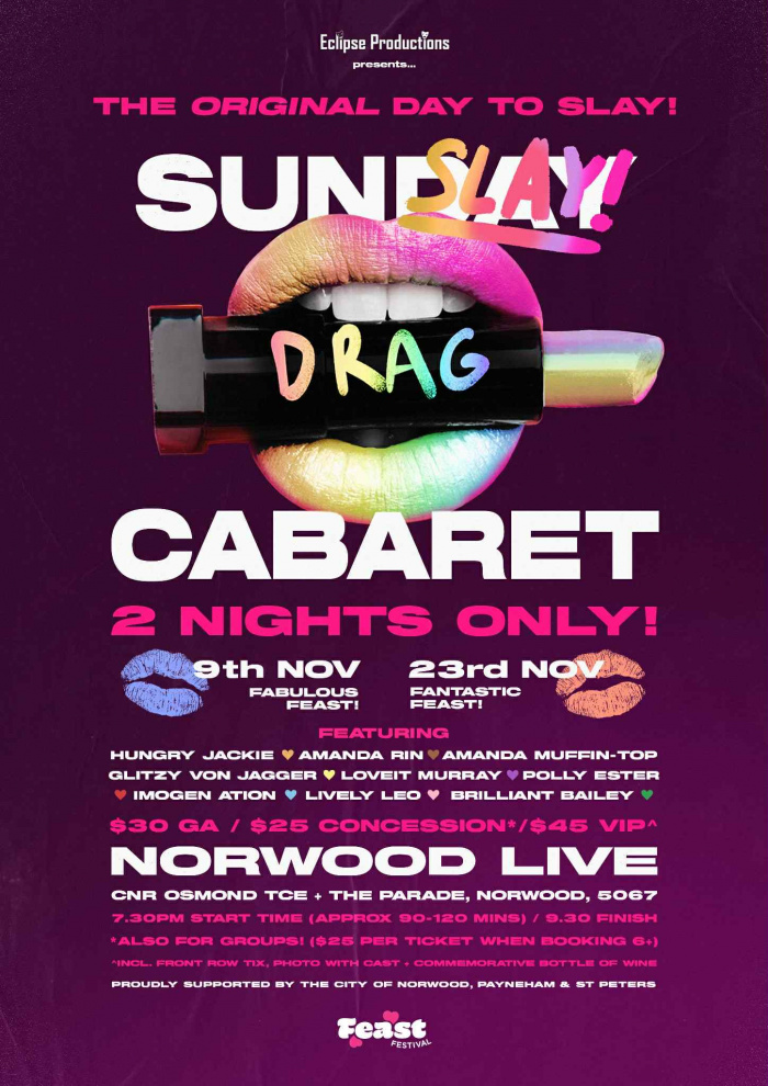 Image for SunSLAY Drag Cabaret (Feast Festival)
